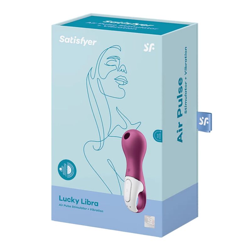 SATISFYER - LUCKY LIBRA -STIMULAATTORI JA VIBRAATORI