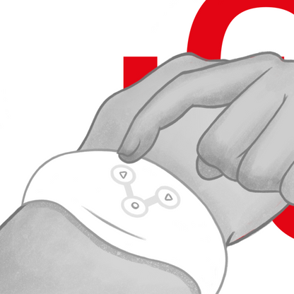 WATCHME - TRÅDLÖS TEKNIK KLOCKAN SNOWY