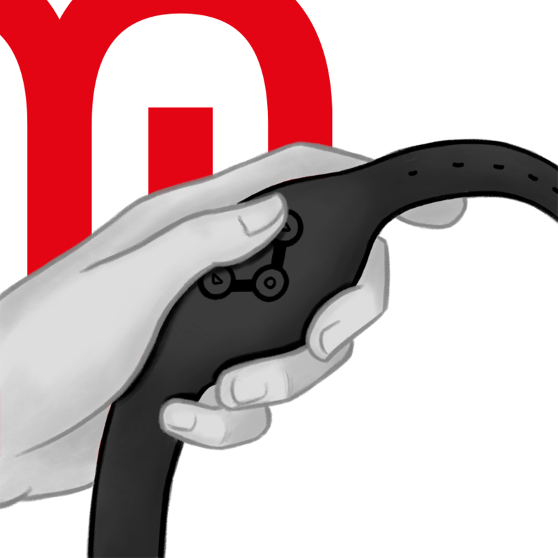 WATCHME - LANGATON TEKNOLOGIA KELLO JET BLACK