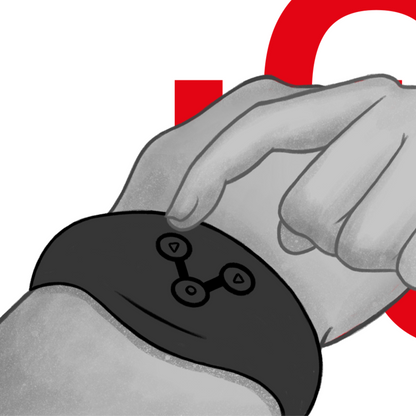 WATCHME - LANGATON TEKNOLOGIA KELLO JET BLACK