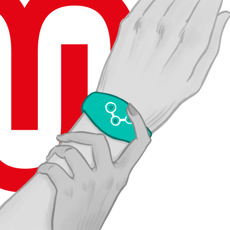 WATCHME - LANGATON TEKNOLOGIA KELLO AQUAMARINE