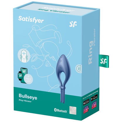 SATISFYER - BULLSEYE RENGASVIRMAATORIASOVELLUS SININEN