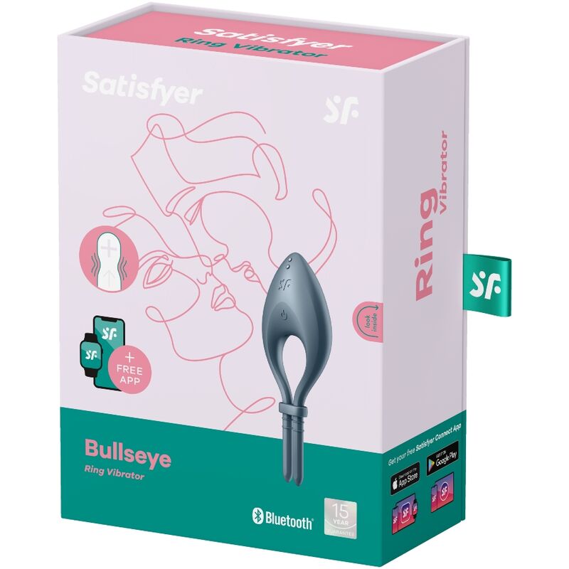 SATISFYER - BULLSEYE RENGASVIRMAATORIASOVELLUS HARMAA