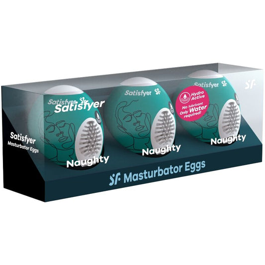 SATISFYER - 3 masturbaattorin munaa tuhma