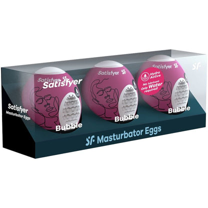 SATISFYER - 3 MASTURBAATORIMUNAA KUPLA