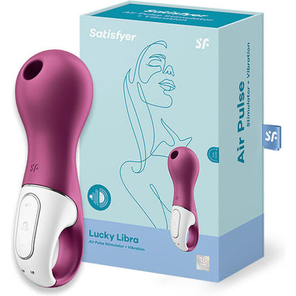 SATISFYER - LUCKY LIBRA -STIMULAATTORI JA VIBRAATORI