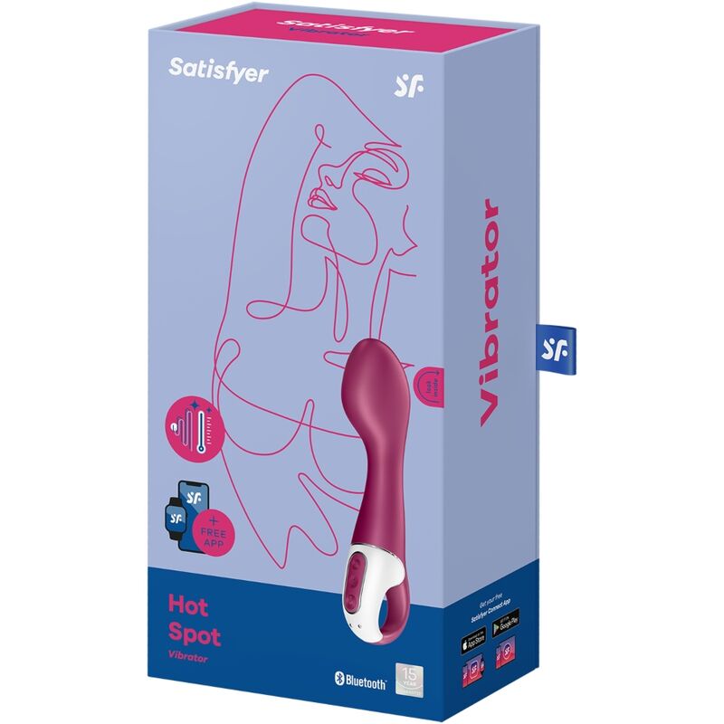 SATISFYER - KUUMAKOHTAINEN GSPOT-VIBRAATTORI