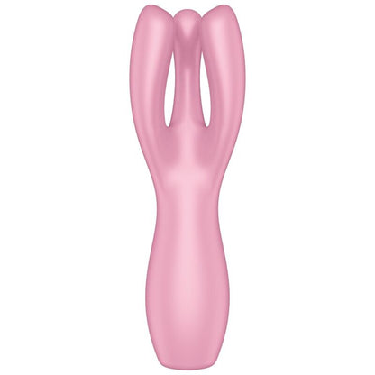SATISFYER - KOLMEN KIMPUN VIBRAATORI 3 KPL, VAALEANPUNAINEN
