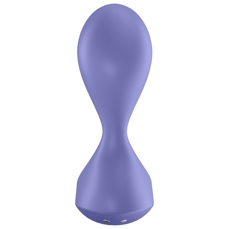 SATISFYER - SWEET SEAL VIBRERINGSPLUGG APP VIOLETT