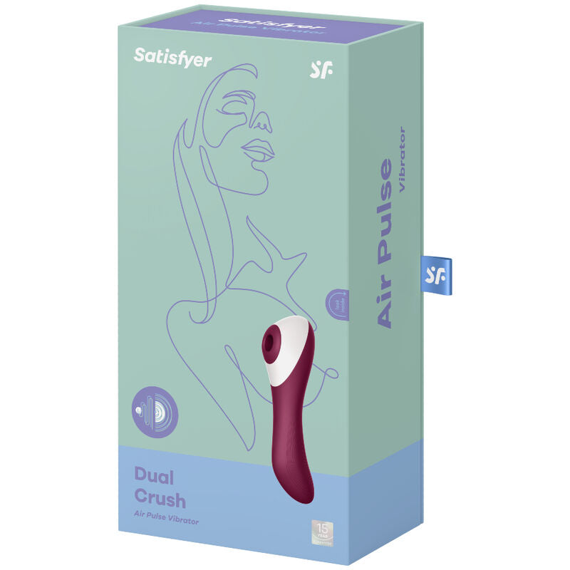 SATISFYER - KAKSOISMURSKAUS-ILMAVIBRAATTORI