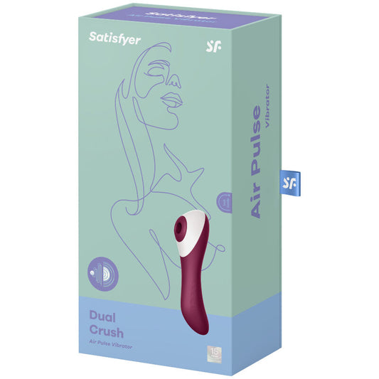 SATISFYER - KAKSOISMURSKAUS-ILMAVIBRAATTORI