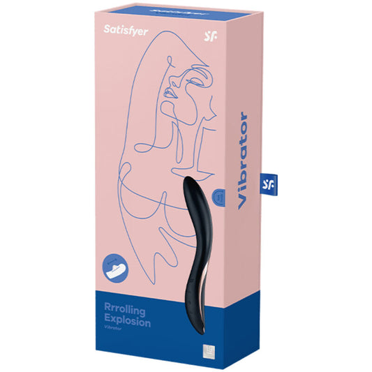 SATISFYER - PYÖRIVÄ RÄJÄHDYSVIBRAATTORI