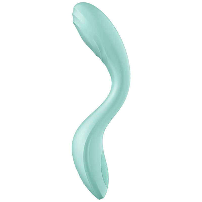 SATISFYER - RRROLLING PLEASE GSPOT -VIBRAATORI VIHREÄ