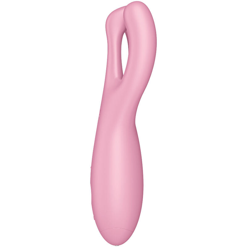 SATISFYER - KOLMEN MUKAAN 4 VIBRAATORIASETUS, PINKKI