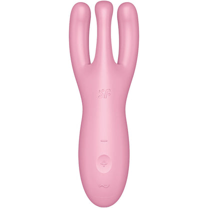 SATISFYER - KOLMEN MUKAAN 4 VIBRAATORIASETUS, PINKKI