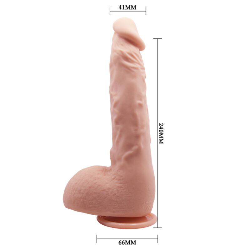 BAILE - REALISTINEN DILDO JASON NATURAL 24 CM