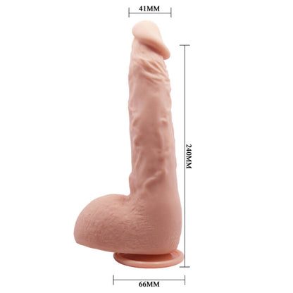 BAILE - REALISTINEN DILDO JASON NATURAL 24 CM
