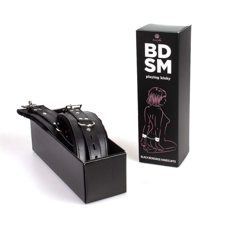 SALAINEN LEIKKI - MUSTAT SIDONTA KÄSIRAUTOILLA BDSM-KOKOELMA