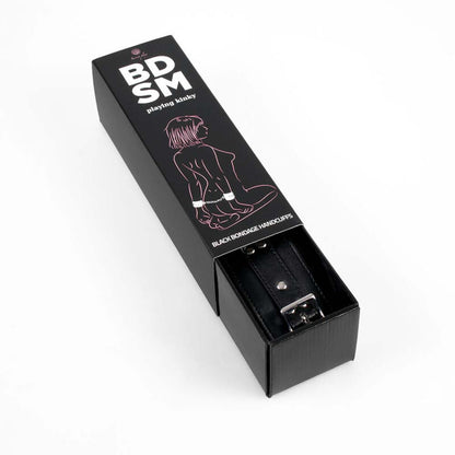 SALAINEN LEIKKI - MUSTAT SIDONTA KÄSIRAUTOILLA BDSM-KOKOELMA