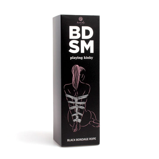 SALAINEN LEIKKI - MUSTA KÖYSI SIDONTA BDSM-KOKOELMA