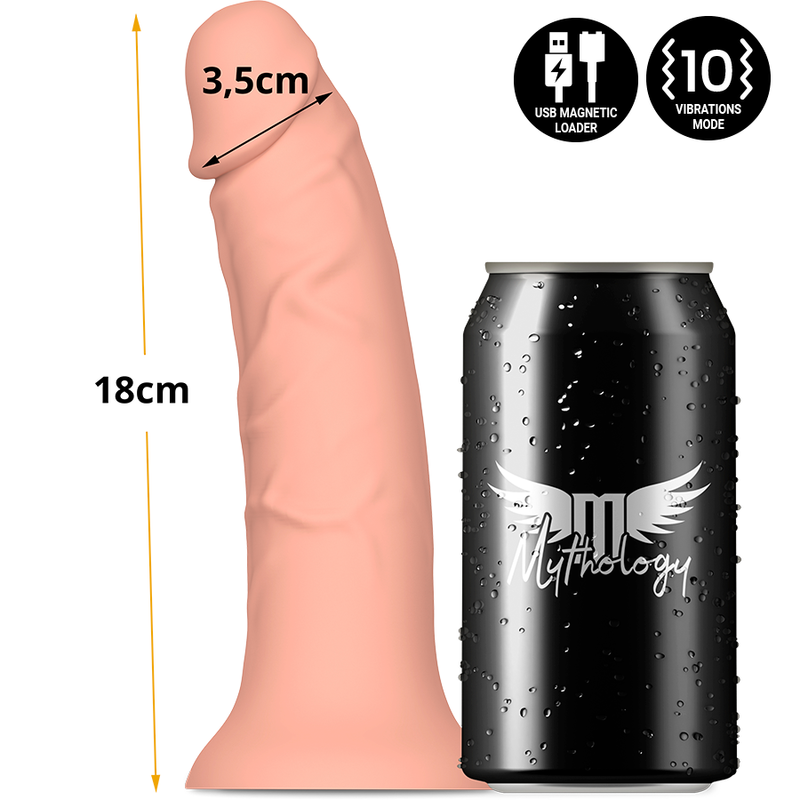 MYTHOLOGY - ASHER ORIGINAL DILDO S - WATCHME-LANGATTOMAAN TEKNOLOGIAN KANSSA YHTEENSOPIVA VIBRAATTORI