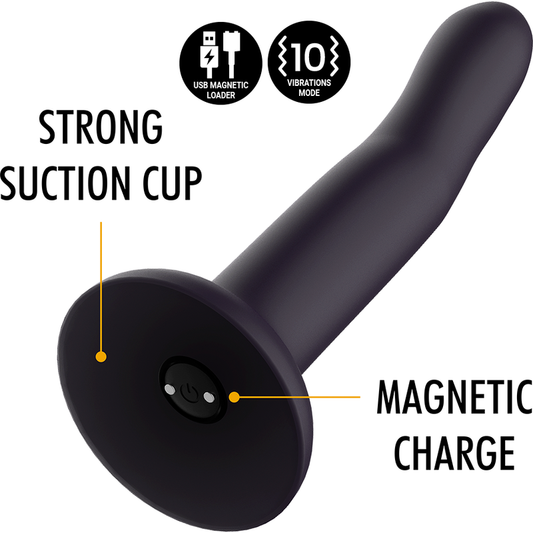 MYTHOLOGY - DUMAN MYSTIC DILDO L - WATCHME-LANGATTOMAAN TEKNOLOGIAN KANSSA YHTEENSOPIVA VIBRAATTORI