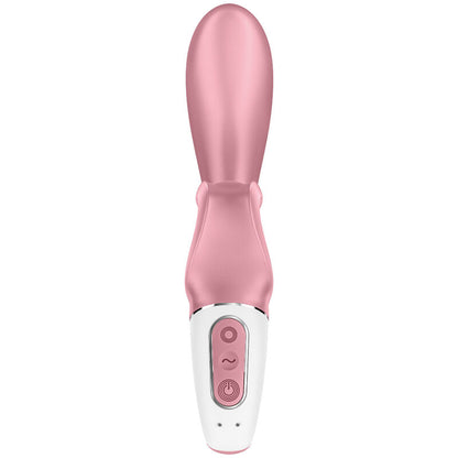 SATISFYER - HUG ME RABBIT -VIBRAATTORISOVELLUS VAALEANPUNAINEN