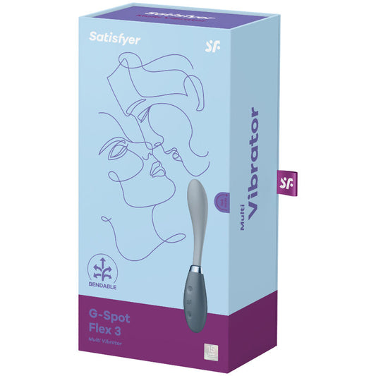 SATISFYER - G-SPOT FLEX 3 -MONIVIRMAATTORI HARMAA