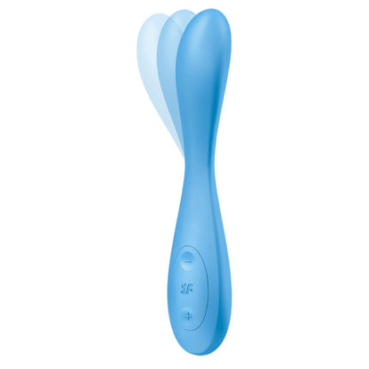SATISFYER - G-SPOT FLEX 4+ MONIVIRMAATTORISOVELLUS SININEN