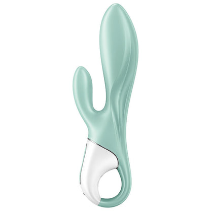 SATISFYER - ILMAPUMPPUPUPU 5+ PUHALLETTAVA KANIVIBRAATORISOVELLUS VIHREÄ