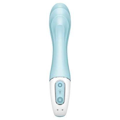 SATISFYER - ILMAPUMPPUVIBRAATTORI 5+ TÄYTETTÄVÄ G-PISTEVIBRAATTORISOVELLUS SININEN