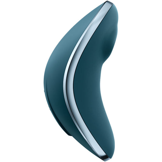 SATISFYER - VULVA LOVER 1 -ilmapulssistimulaattori ja vibraattori, sininen