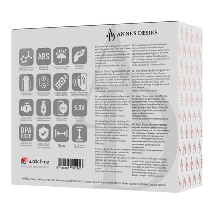 ANNE'S DESIRE - PANTY PLEASURE -TECHNOLOG A WATCHME BLACK