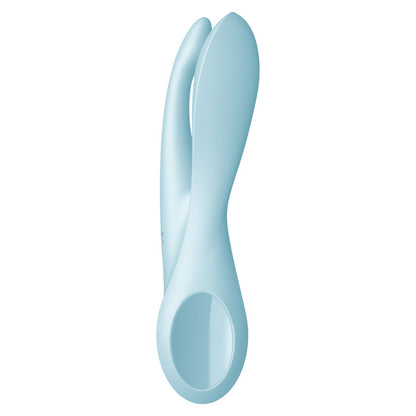 SATISFYER - KOLMEN KIMPUN 1 VIBRAATORI SININEN