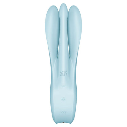 SATISFYER - KOLMEN KIMPUN 1 VIBRAATORI SININEN