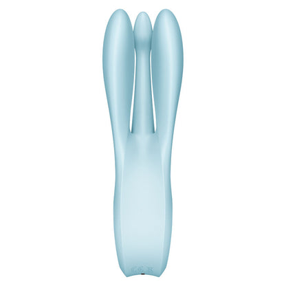 SATISFYER - KOLMEN KIMPUN 1 VIBRAATORI SININEN