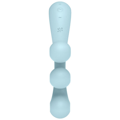 SATISFYER - TRI BALL 2 -monivärähtelijä, sininen