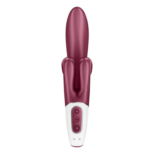 SATISFYER - TOUCH ME RABBIT -TÄRINÄ PUNAINEN