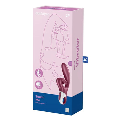 SATISFYER - TOUCH ME RABBIT -TÄRINÄ PUNAINEN