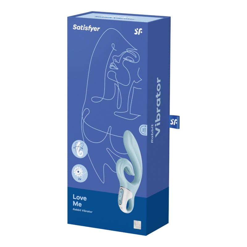 SATISFYER - LOVE ME RABBIT - VIBRAATIOSININEN