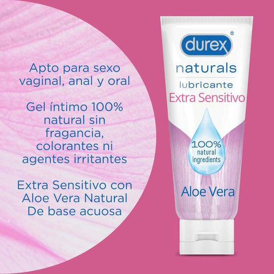 DUREX - NATURALS EXTRA SENSITIVE -LIUKKUVOIDE 100 ML