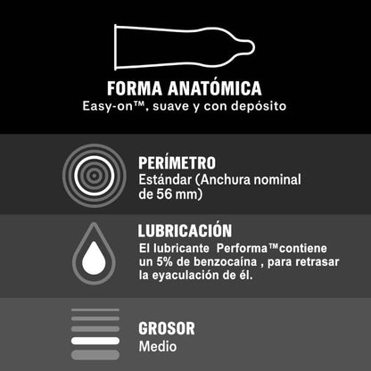 DUREX - NAUTINTO PITKÄKESTOINEN VIIVÄSTYS 12 YKSIKKÖÄ