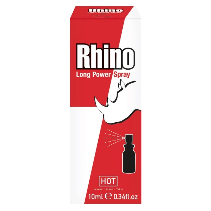HOT - RHINO PITKÄVOIMAINEN SUIHKE 10 ML