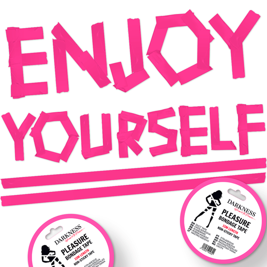 DARKNESS - TAHMATTOMASTA VAALEANPUNAISESTA SIDONTATEIPISTÄ 15 M