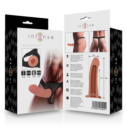 INTENSE - ONTTOT VALJAAT DILDOILLA 16 X 3 CM