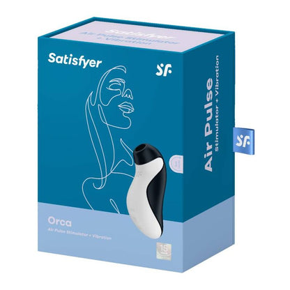 SATISFYER - ORCA-ILMASYKSYNTISTIMULAATTORI + VÄRINÄ