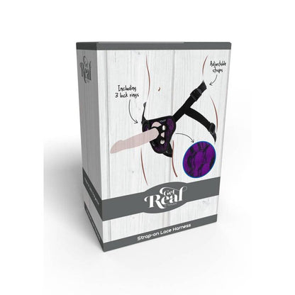 GET REAL - STRAP-ON PITSIVALJAAT VIOLETTI