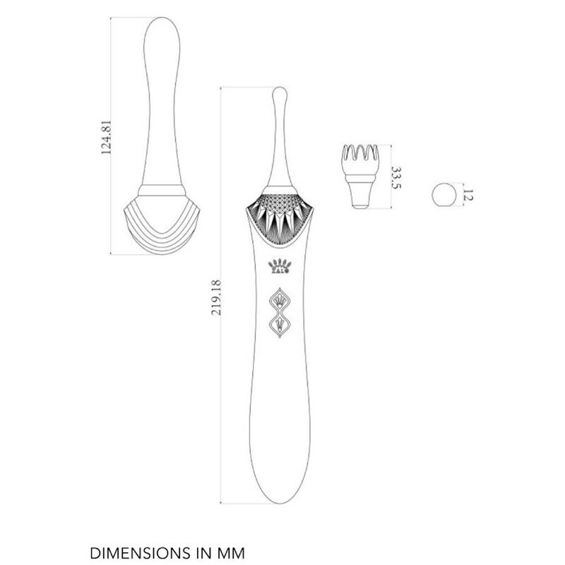 ZALO - BESS 2 KLITORISMASSAGEAPPARAT LILA