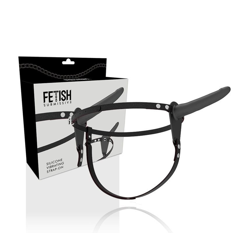 FETISSINEN ALISTUVAA VALJAAT - MUSTA SILIKONIVIBRAATORI 15 CM