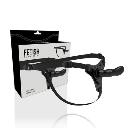 FETISSINEN ALISTUVAT VALJAAT - MUSTA SILIKONI G-PISTE 16 CM